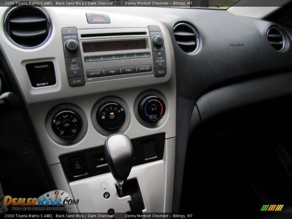 2009 Toyota Matrix S AWD Black Sand Mica / Dark Charcoal Photo #14