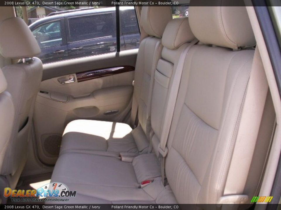 2008 Lexus GX 470 Desert Sage Green Metallic / Ivory Photo #6