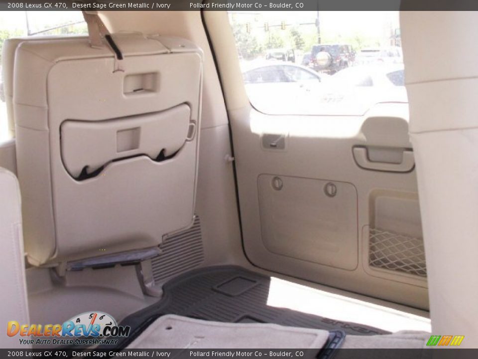 2008 Lexus GX 470 Desert Sage Green Metallic / Ivory Photo #8
