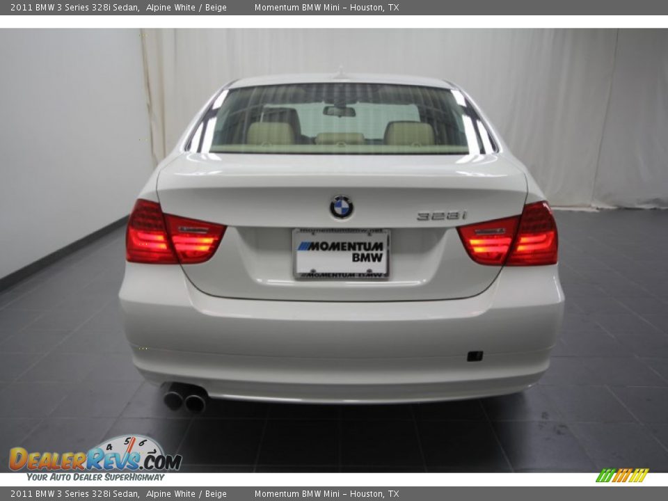 2011 BMW 3 Series 328i Sedan Alpine White / Beige Photo #7