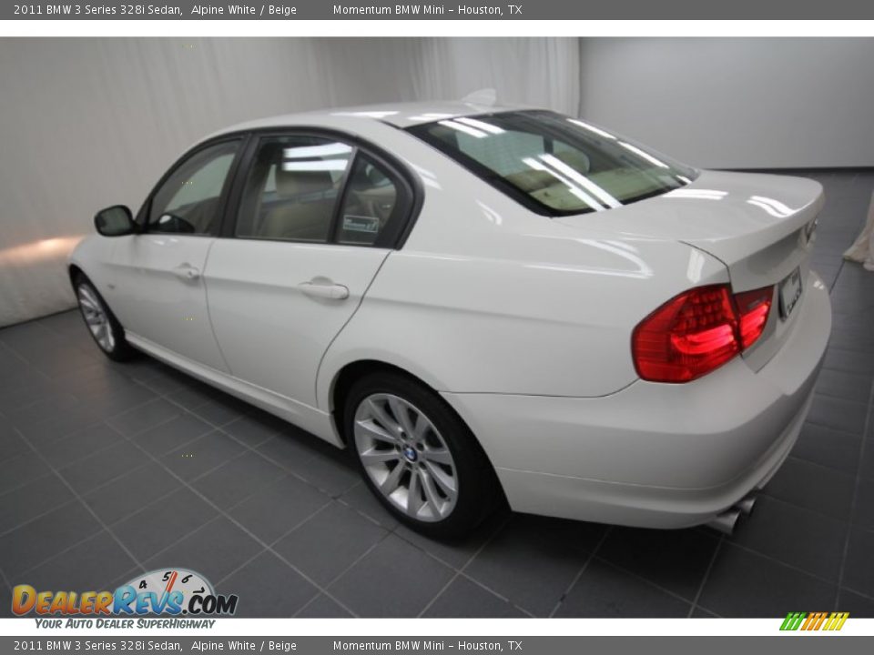 2011 BMW 3 Series 328i Sedan Alpine White / Beige Photo #9