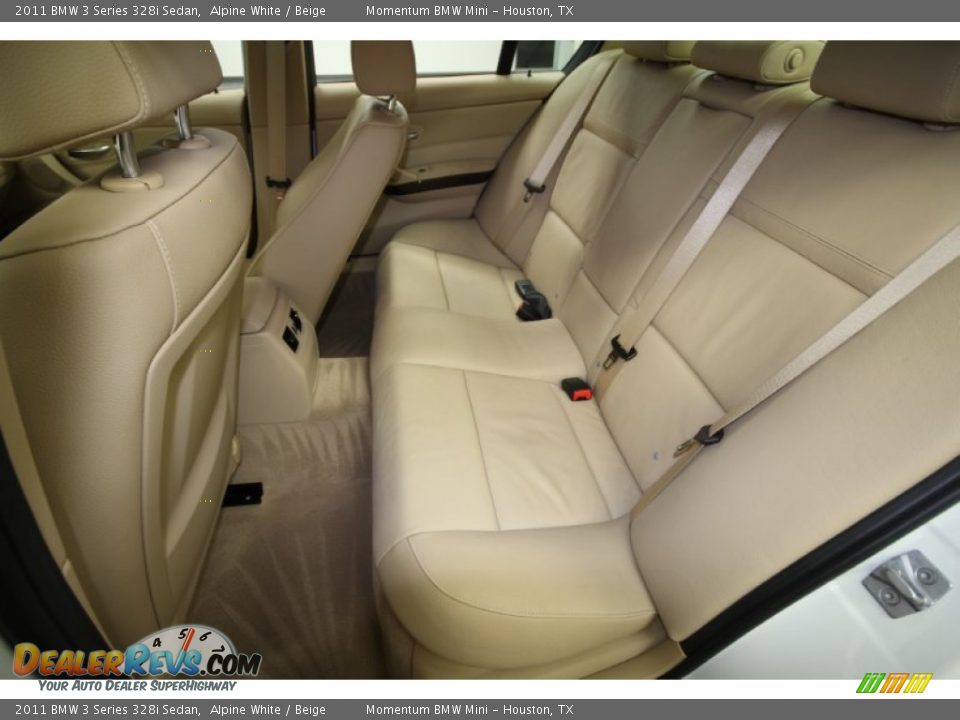 2011 BMW 3 Series 328i Sedan Alpine White / Beige Photo #13
