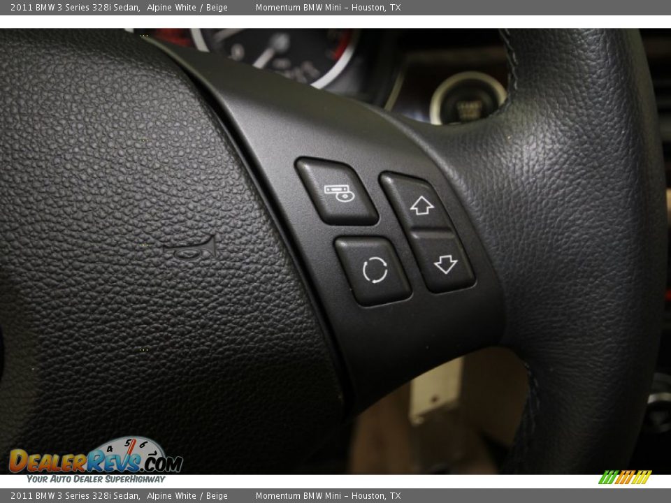 2011 BMW 3 Series 328i Sedan Alpine White / Beige Photo #23