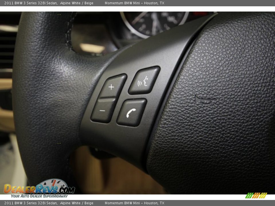 2011 BMW 3 Series 328i Sedan Alpine White / Beige Photo #24