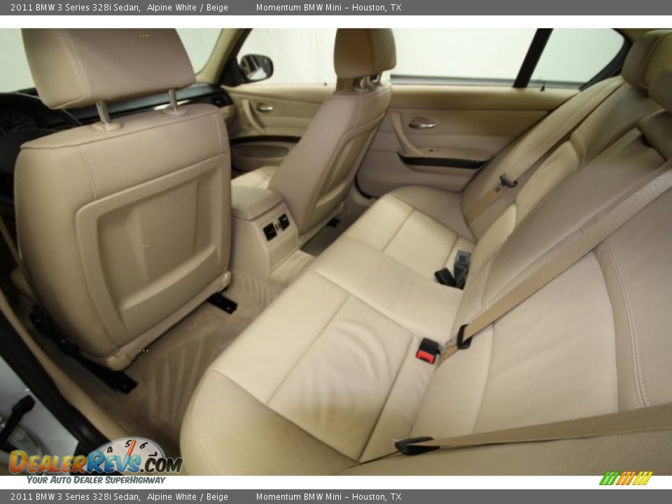 2011 BMW 3 Series 328i Sedan Alpine White / Beige Photo #26