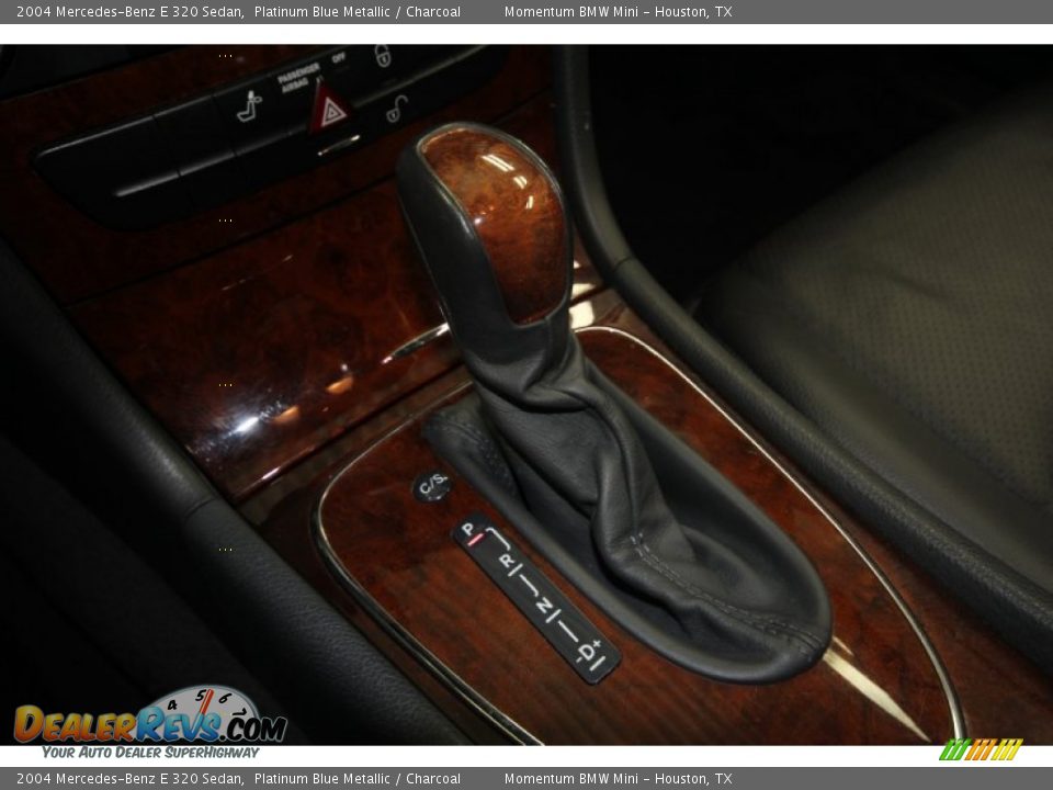 2004 Mercedes-Benz E 320 Sedan Platinum Blue Metallic / Charcoal Photo #27