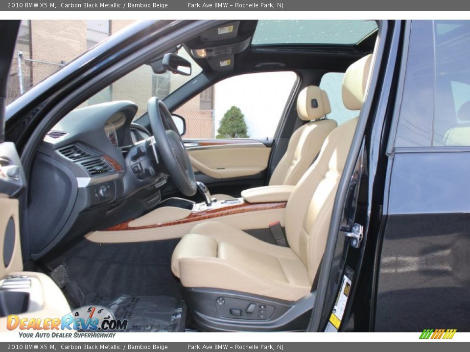 Bamboo Beige Interior - 2010 BMW X5 M  Photo #11