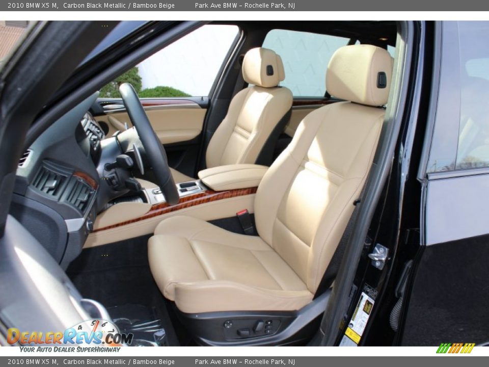Bamboo Beige Interior - 2010 BMW X5 M  Photo #12