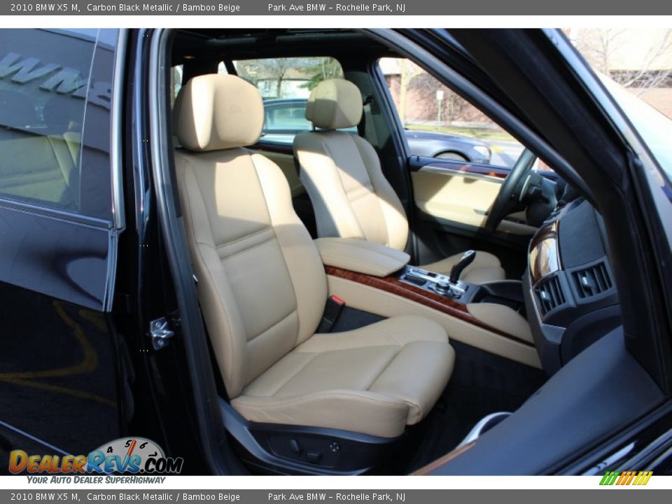 Bamboo Beige Interior - 2010 BMW X5 M  Photo #29