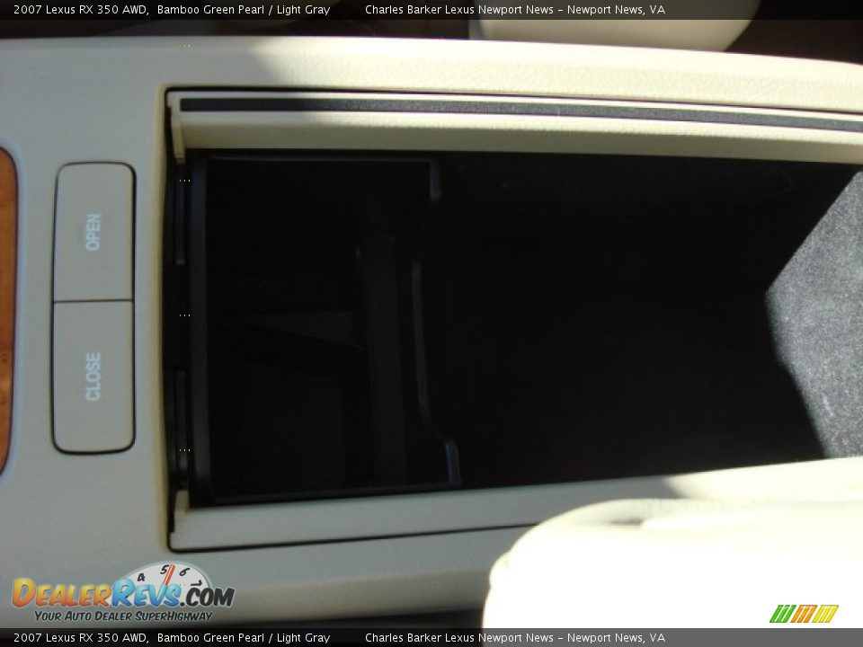 2007 Lexus RX 350 AWD Bamboo Green Pearl / Light Gray Photo #26