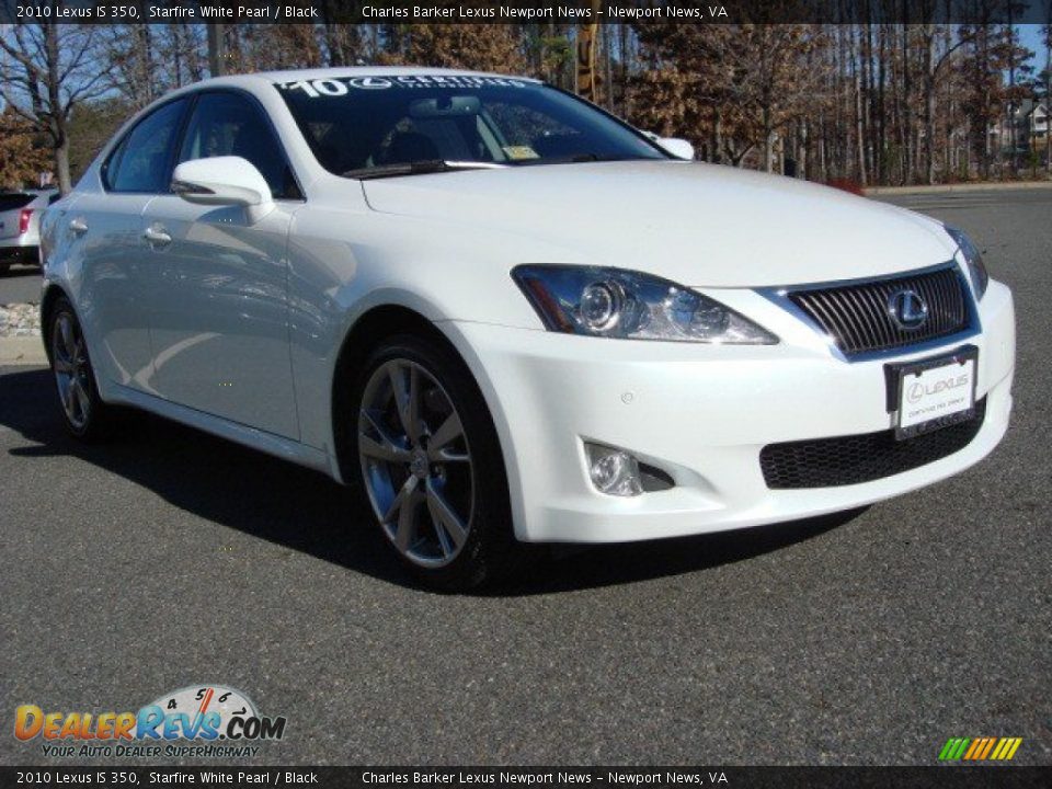 2010 Lexus IS 350 Starfire White Pearl / Black Photo #1