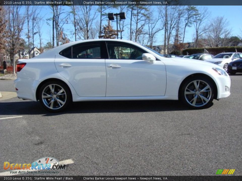 2010 Lexus IS 350 Starfire White Pearl / Black Photo #3