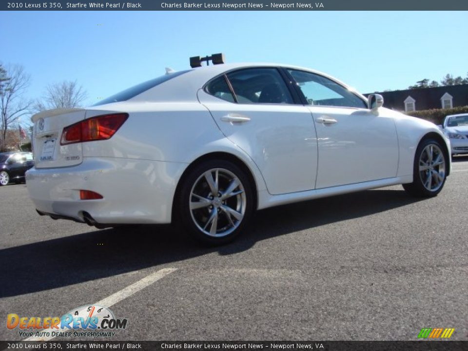 2010 Lexus IS 350 Starfire White Pearl / Black Photo #4