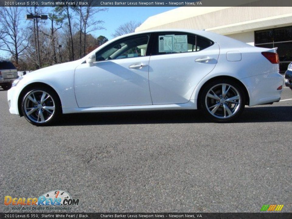 2010 Lexus IS 350 Starfire White Pearl / Black Photo #6