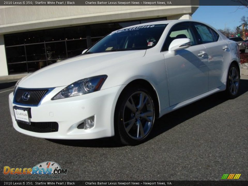 2010 Lexus IS 350 Starfire White Pearl / Black Photo #7