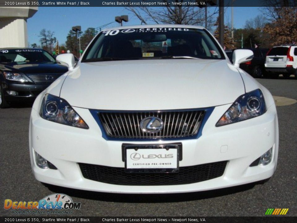 2010 Lexus IS 350 Starfire White Pearl / Black Photo #8