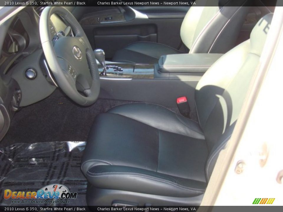 2010 Lexus IS 350 Starfire White Pearl / Black Photo #9