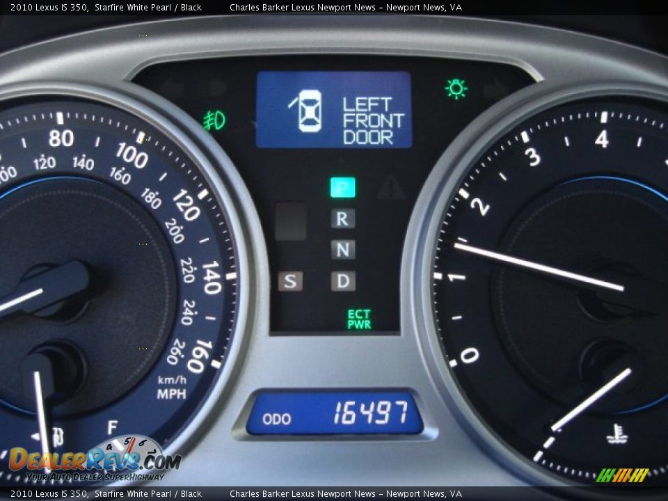 2010 Lexus IS 350 Starfire White Pearl / Black Photo #15