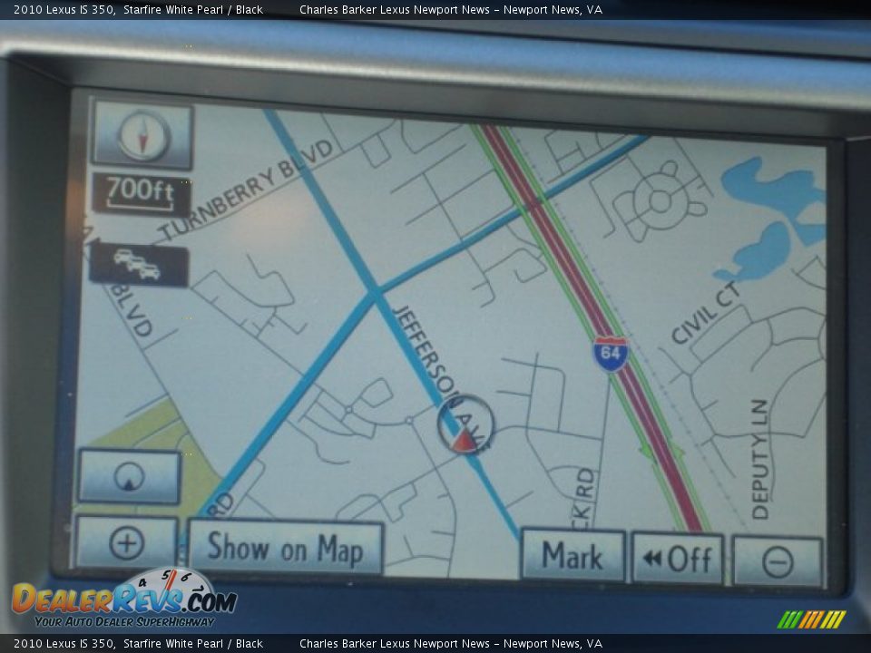 2010 Lexus IS 350 Starfire White Pearl / Black Photo #16