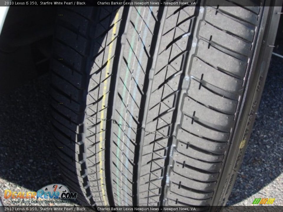 2010 Lexus IS 350 Starfire White Pearl / Black Photo #29