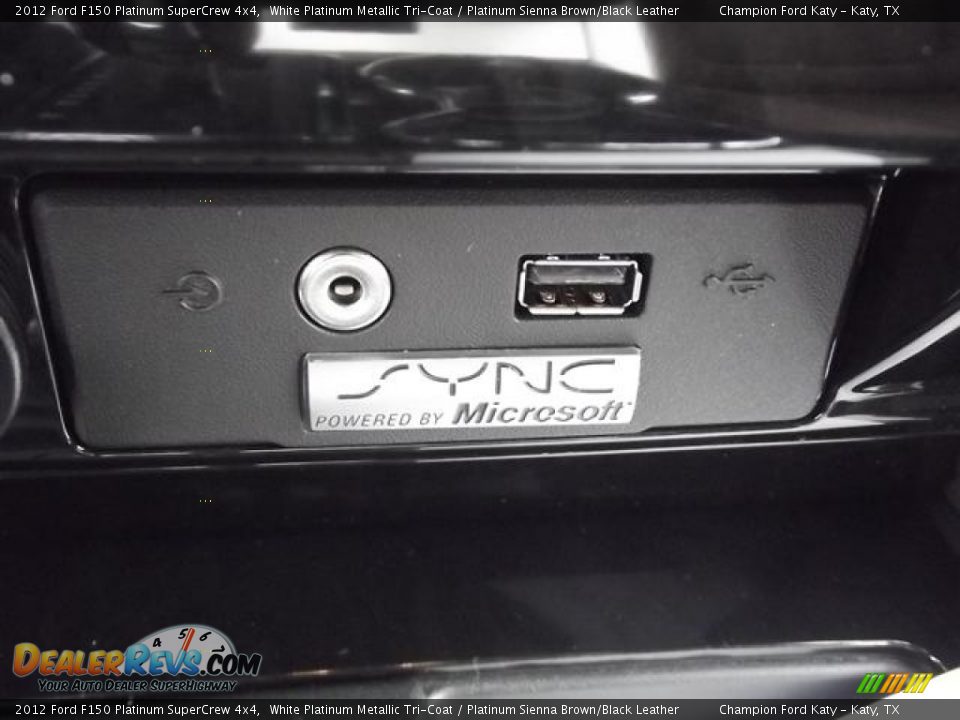 2012 Ford F150 Platinum SuperCrew 4x4 White Platinum Metallic Tri-Coat / Platinum Sienna Brown/Black Leather Photo #23
