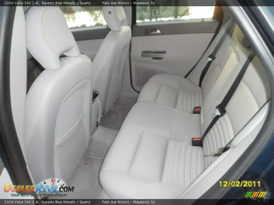 2009 Volvo S40 2.4i Barents Blue Metallic / Quartz Photo #7
