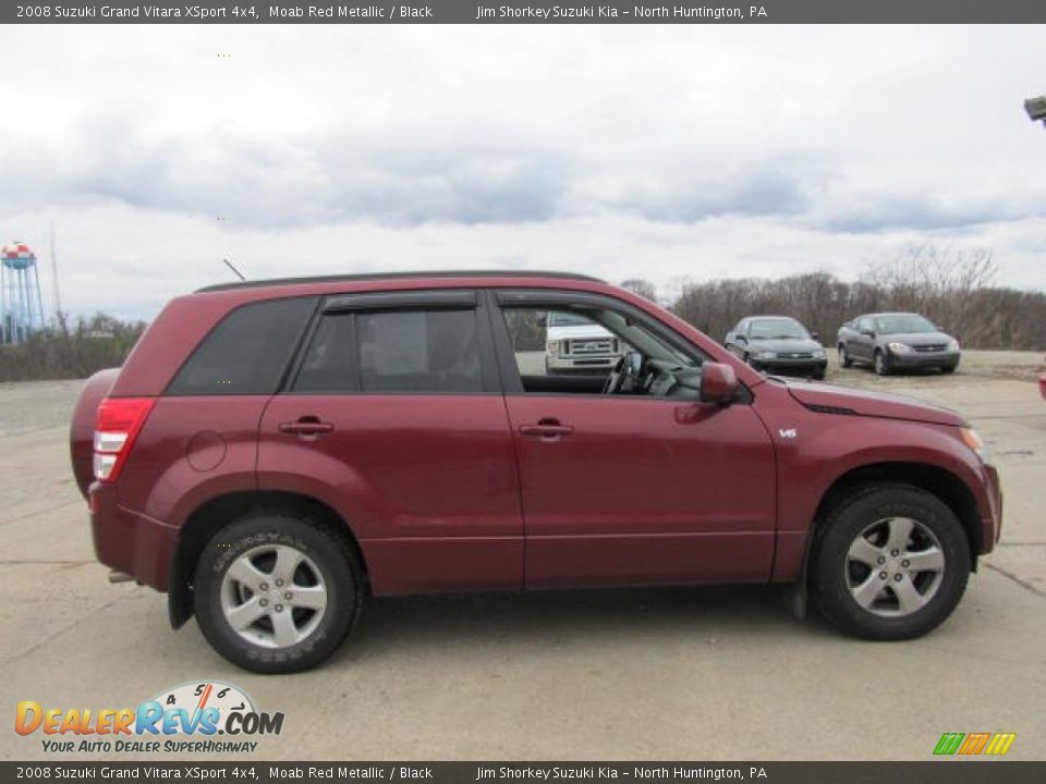 2008 Suzuki Grand Vitara XSport 4x4 Moab Red Metallic / Black Photo #5
