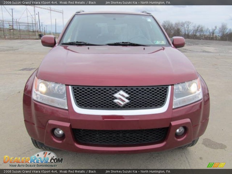 2008 Suzuki Grand Vitara XSport 4x4 Moab Red Metallic / Black Photo #6