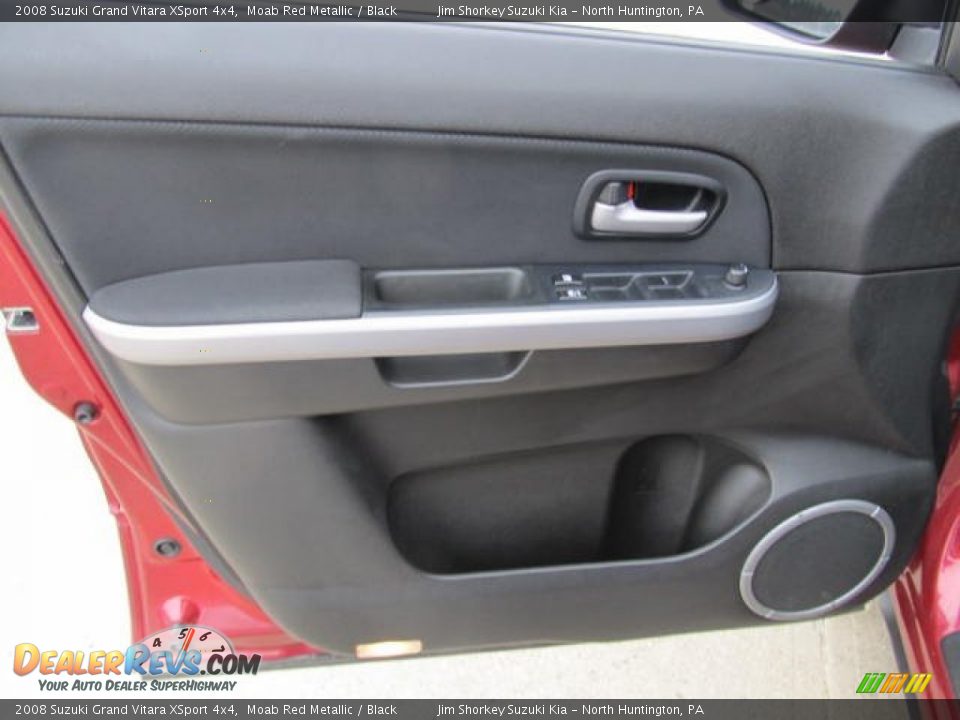 2008 Suzuki Grand Vitara XSport 4x4 Moab Red Metallic / Black Photo #7
