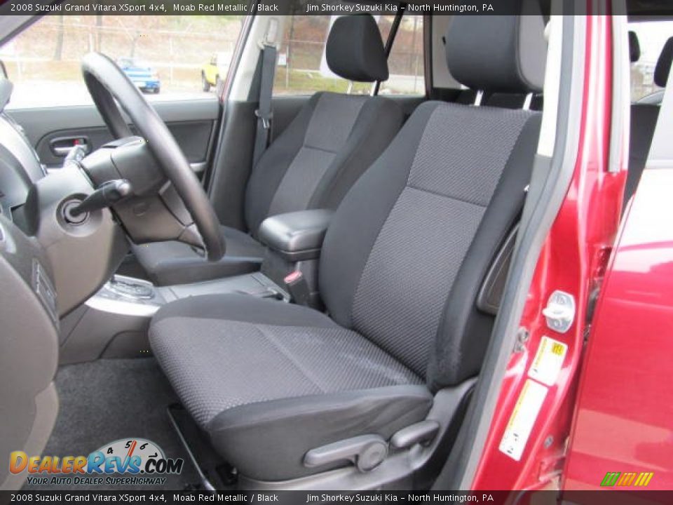 Black Interior - 2008 Suzuki Grand Vitara XSport 4x4 Photo #8