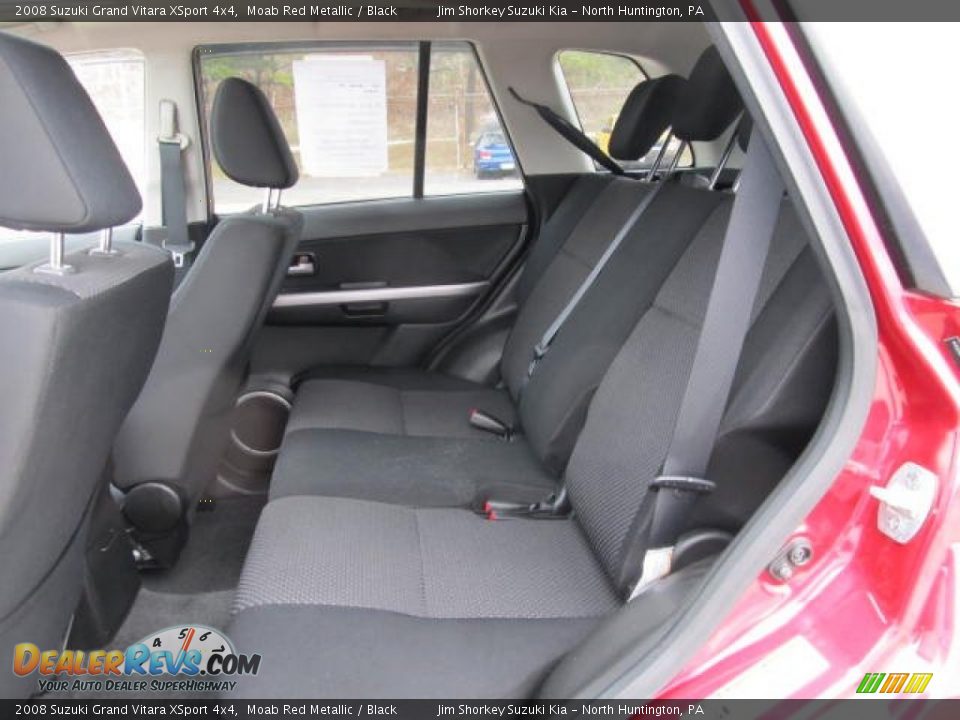 2008 Suzuki Grand Vitara XSport 4x4 Moab Red Metallic / Black Photo #9