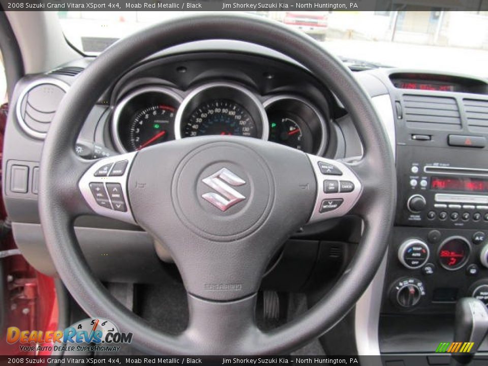 2008 Suzuki Grand Vitara XSport 4x4 Moab Red Metallic / Black Photo #10