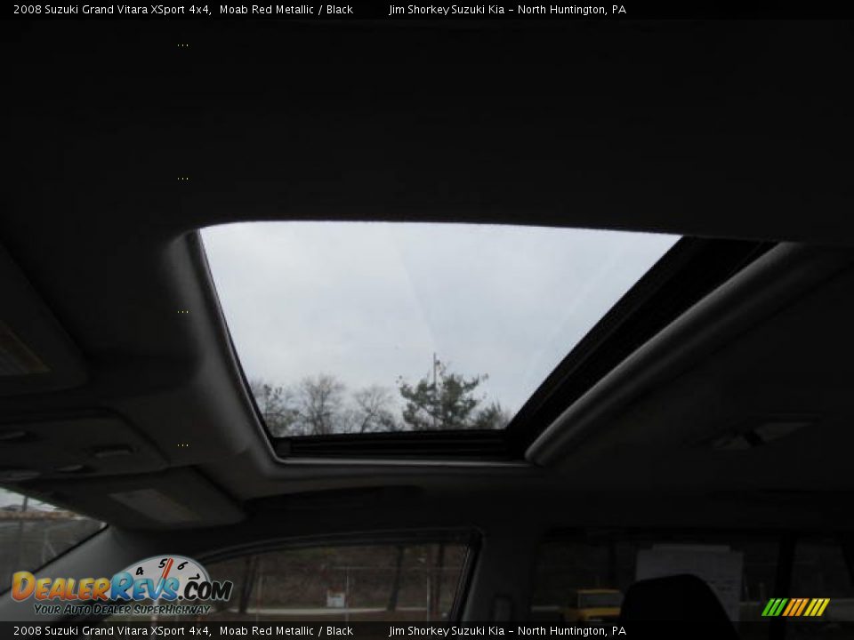 2008 Suzuki Grand Vitara XSport 4x4 Moab Red Metallic / Black Photo #14