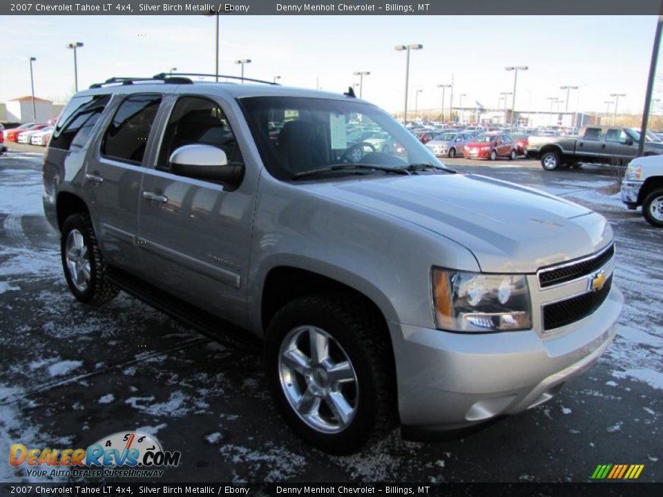 2007 Chevrolet Tahoe LT 4x4 Silver Birch Metallic / Ebony Photo #1