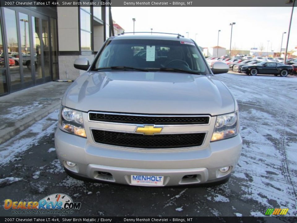 2007 Chevrolet Tahoe LT 4x4 Silver Birch Metallic / Ebony Photo #2