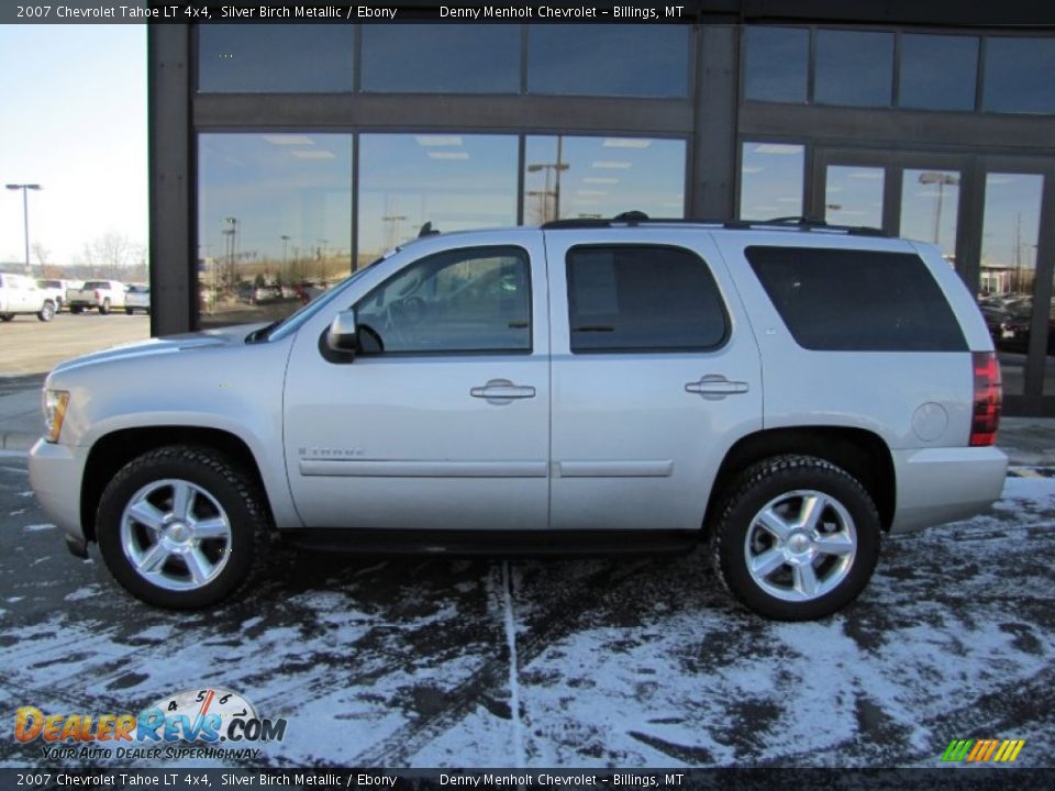 2007 Chevrolet Tahoe LT 4x4 Silver Birch Metallic / Ebony Photo #4