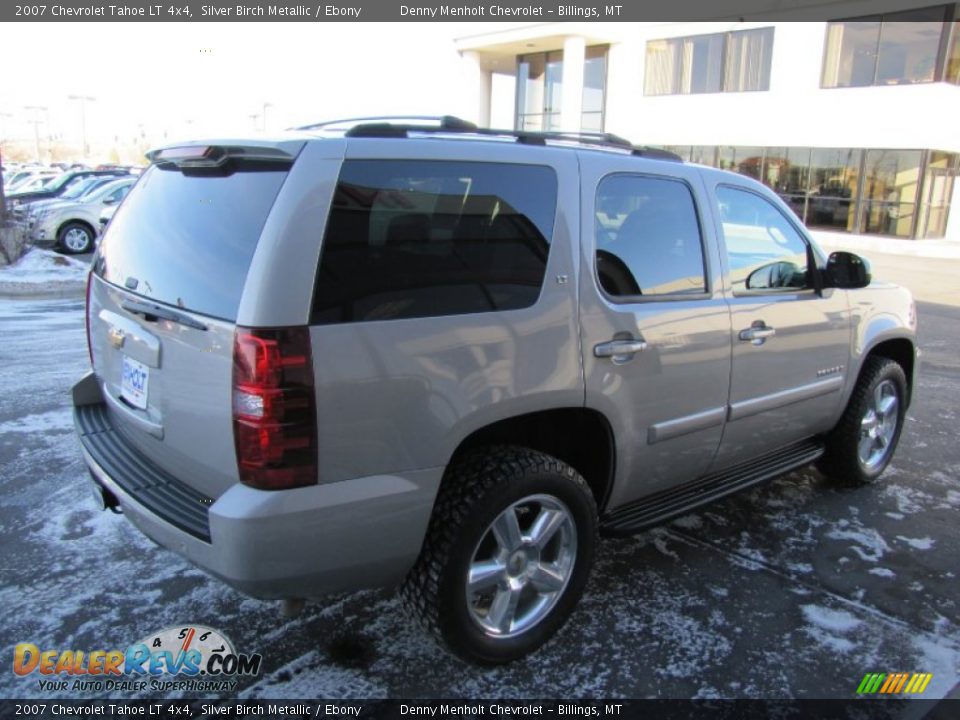 2007 Chevrolet Tahoe LT 4x4 Silver Birch Metallic / Ebony Photo #7