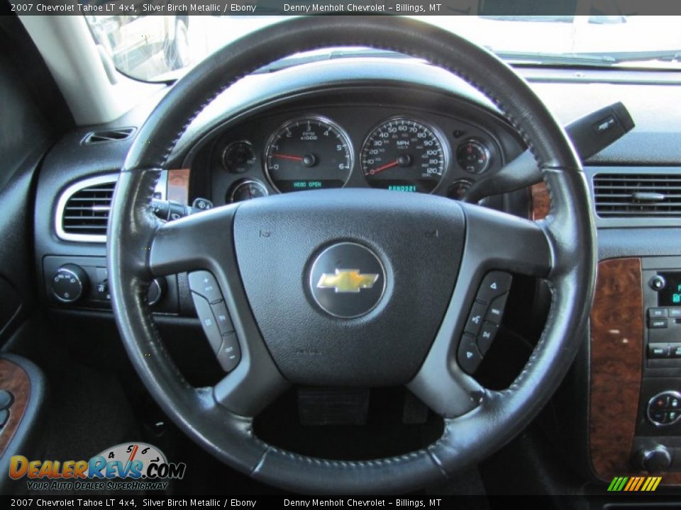 2007 Chevrolet Tahoe LT 4x4 Silver Birch Metallic / Ebony Photo #11