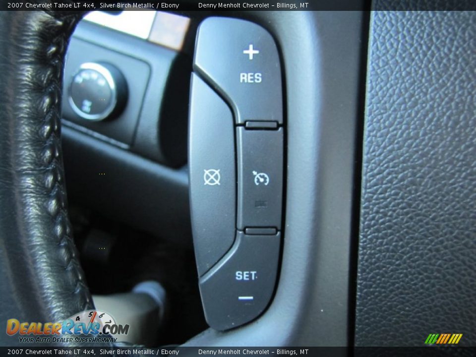 2007 Chevrolet Tahoe LT 4x4 Silver Birch Metallic / Ebony Photo #12