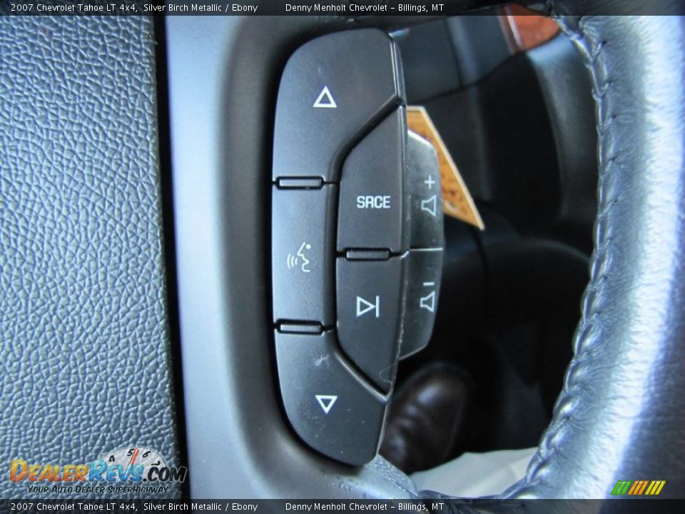 2007 Chevrolet Tahoe LT 4x4 Silver Birch Metallic / Ebony Photo #13