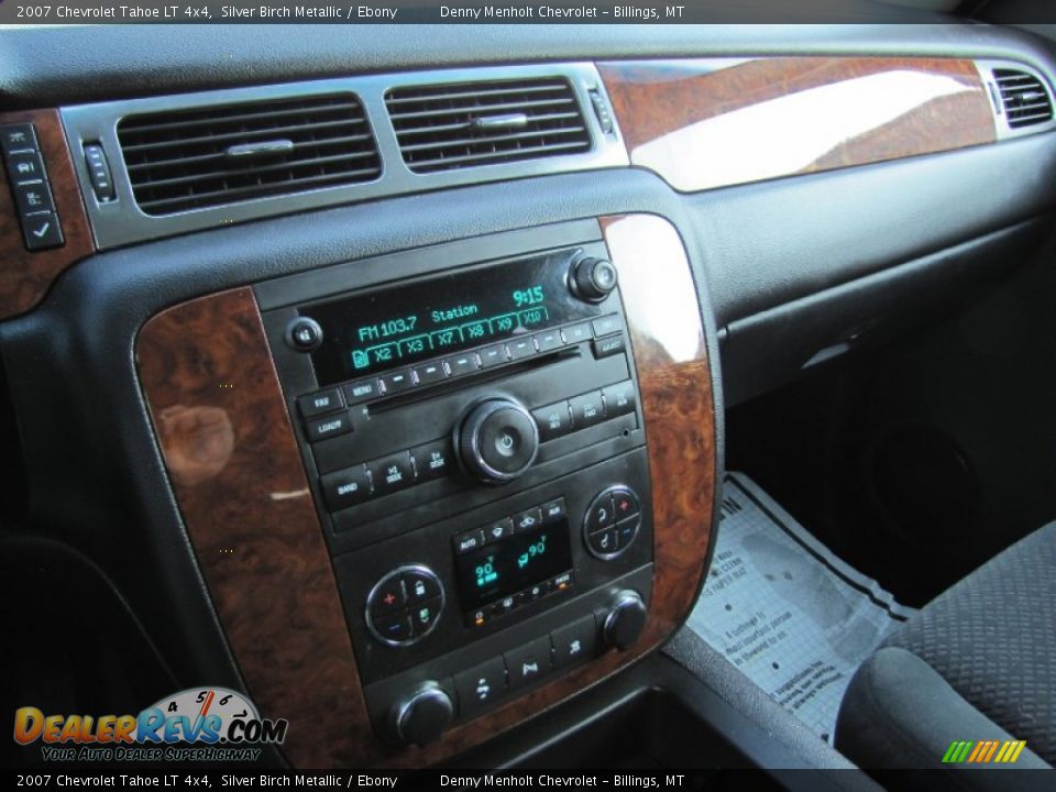 2007 Chevrolet Tahoe LT 4x4 Silver Birch Metallic / Ebony Photo #18
