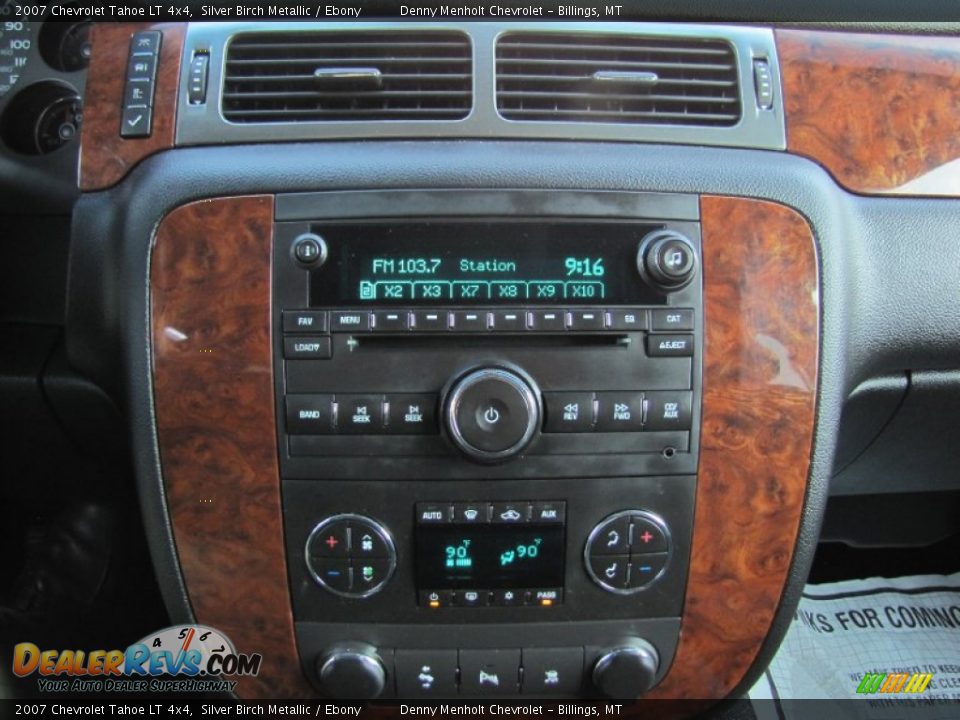 2007 Chevrolet Tahoe LT 4x4 Silver Birch Metallic / Ebony Photo #19