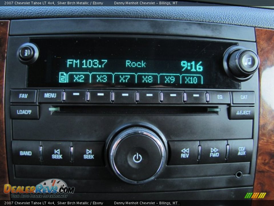 2007 Chevrolet Tahoe LT 4x4 Silver Birch Metallic / Ebony Photo #20