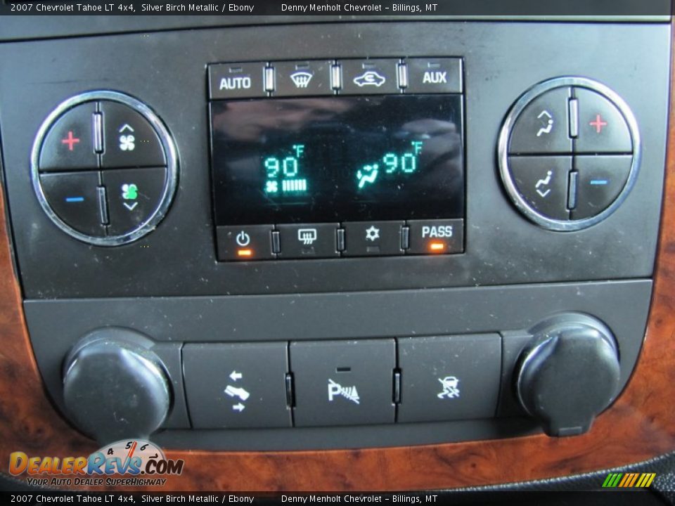 2007 Chevrolet Tahoe LT 4x4 Silver Birch Metallic / Ebony Photo #21