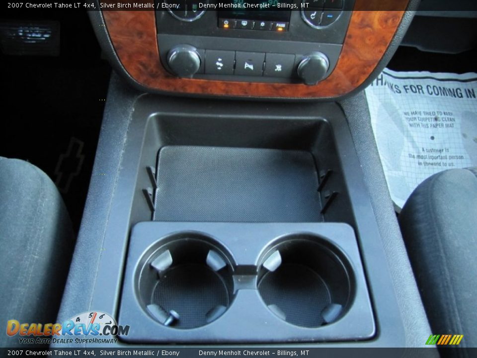 2007 Chevrolet Tahoe LT 4x4 Silver Birch Metallic / Ebony Photo #22