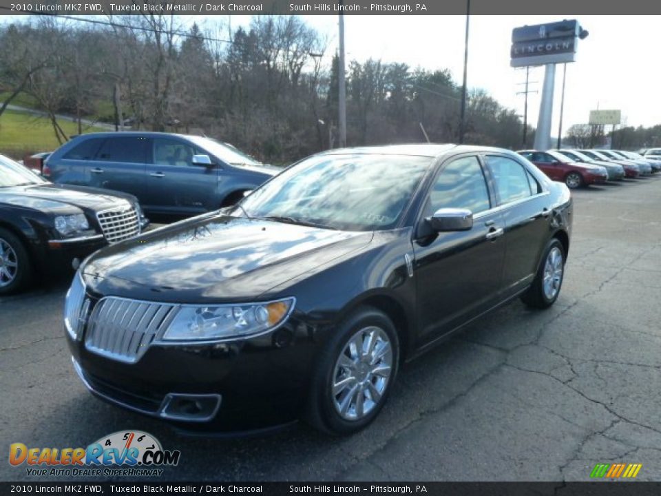 2010 Lincoln MKZ FWD Tuxedo Black Metallic / Dark Charcoal Photo #1
