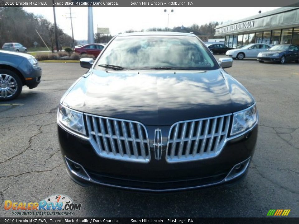 2010 Lincoln MKZ FWD Tuxedo Black Metallic / Dark Charcoal Photo #6