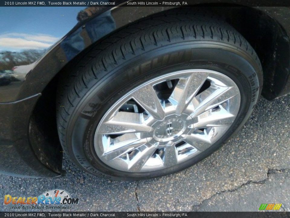 2010 Lincoln MKZ FWD Tuxedo Black Metallic / Dark Charcoal Photo #7