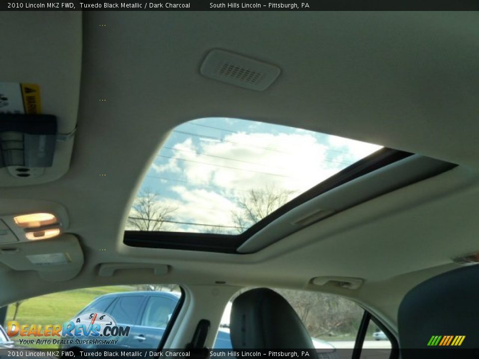 2010 Lincoln MKZ FWD Tuxedo Black Metallic / Dark Charcoal Photo #12