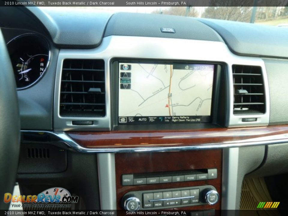 2010 Lincoln MKZ FWD Tuxedo Black Metallic / Dark Charcoal Photo #13